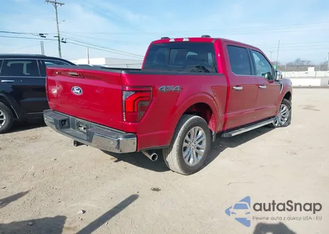 2024 Ford F-150 Lariat from USA, damaged, VIN 1FTFW5L57RKD43077
